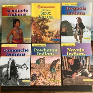 6 Native American books 🛶